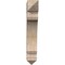 Ekena Millwork Legacy Arts & Crafts Smooth Bracket, Douglas Fir, 5 1/2"W x 26"D x 34"H BKT06X26X34LEC03SDF - alternate 3